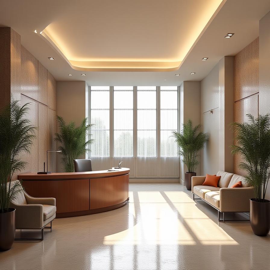 Interior del despatx d'advocats a Roma